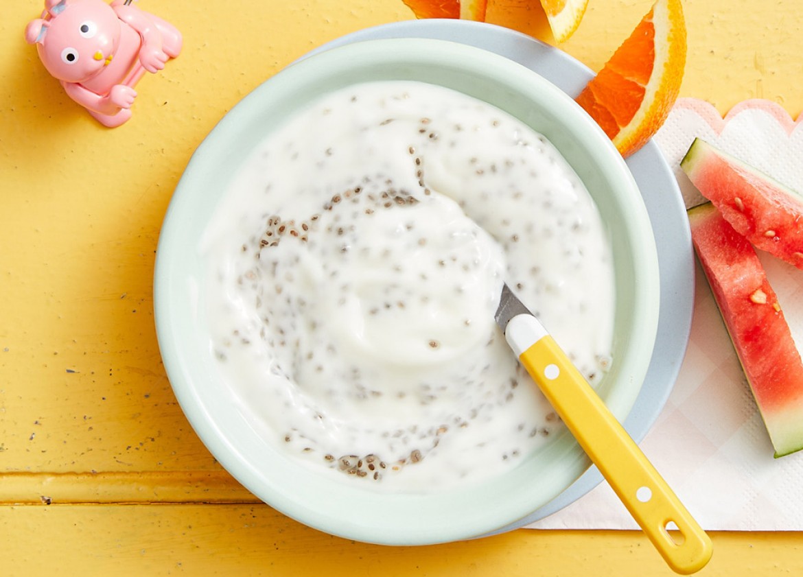 COCONUT, CARDAMOM & CHIA CUSTARD