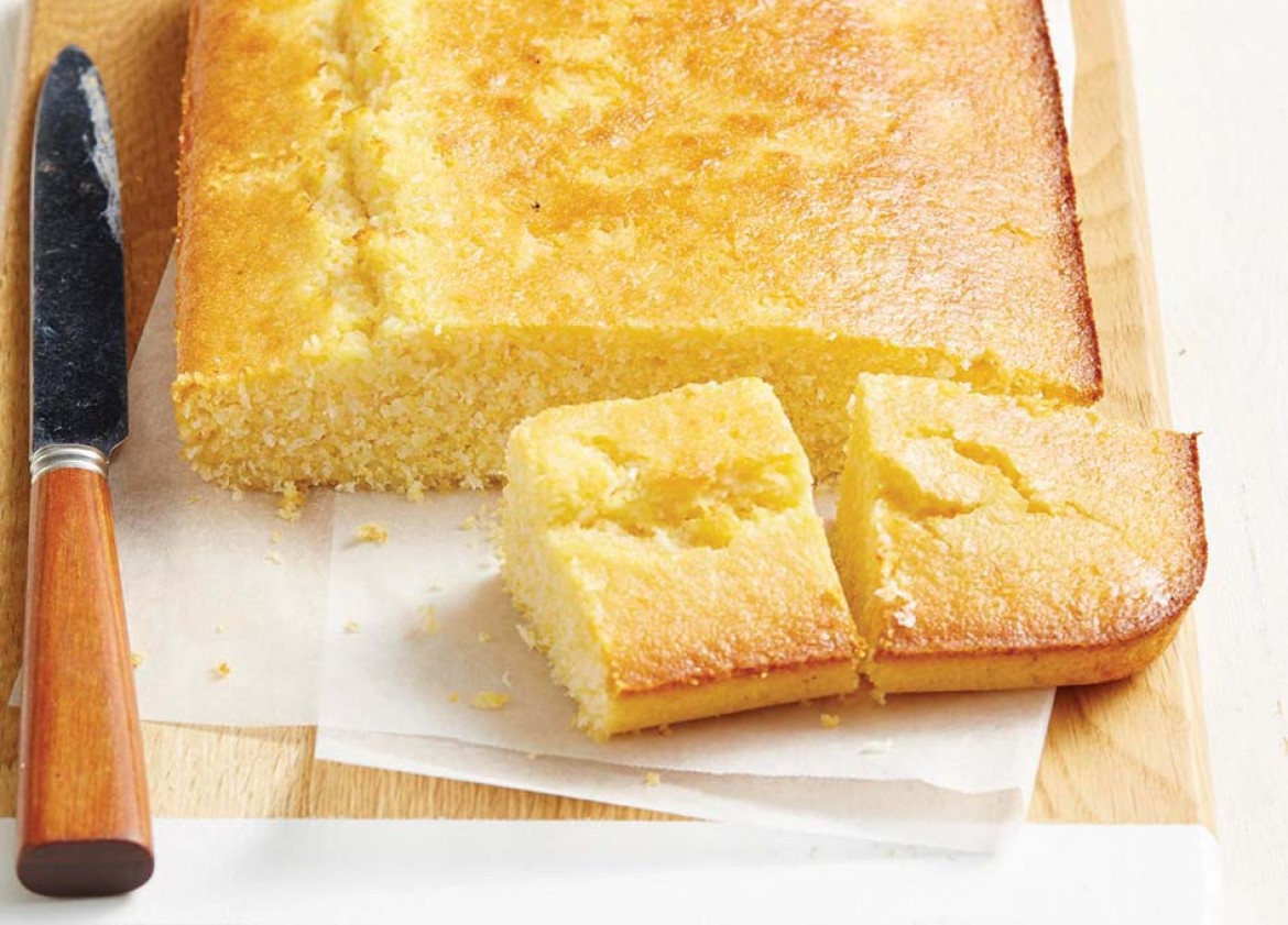 CITRUS POLENTA SLICE